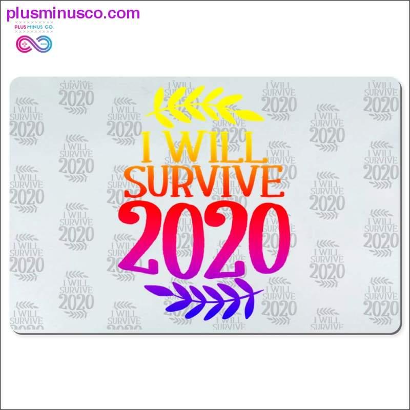 Настольные коврики «Я выживу 2020» - plusminusco.com