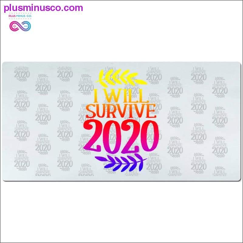Schreibtischunterlagen „I will Survive 2020“ – plusminusco.com