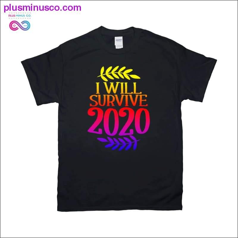 Es izdzīvošu 2020. gada T-krekli — plusminusco.com