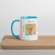In touch with Cosmos Star, Mug with Color Inside, In touch with Cosmos Star affirmation mug, cosmos energy mug, Cosmos Star Mug, good vibes mug, In Touch with Mug, meditation mug, religious coffee mug, Spiritual Mug, with Color Inside, Yin Yang Mug, yoga mug, zen mug, zen yoga mug - plusminusco.com