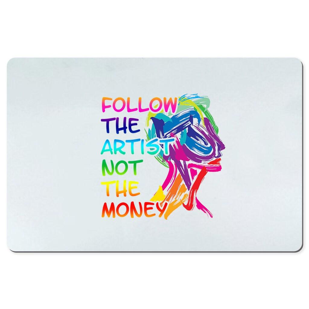 Follow The Artist Desk Mats Desk Mats, Follow The Artist - plusminusco.com