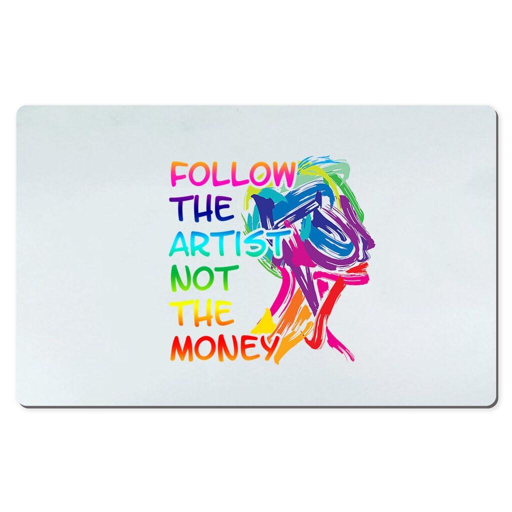 Follow The Artist Desk Mats Desk Mats, Follow The Artist - plusminusco.com