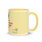 Natural leader, popular, showbiz, lives the good life, Leo qualities mug with Color Inside ideal gift for August born leo, Leo Sign Mug, August born mug, leo astrology, leo birthday gift, leo birthday mug, Leo qualities, Leo Sign Mug, leo sign print, leo zodiac gift, Natural leader, popular, royal qualities mug, showbiz, zodiac sign mug - plusminusco.com