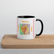 In touch with Cosmos Star, Mug with Color Inside, In touch with Cosmos Star affirmation mug, cosmos energy mug, Cosmos Star Mug, good vibes mug, In Touch with Mug, meditation mug, religious coffee mug, Spiritual Mug, with Color Inside, Yin Yang Mug, yoga mug, zen mug, zen yoga mug - plusminusco.com
