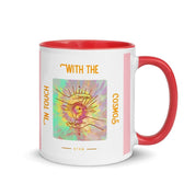 In touch with Cosmos Mug with Color Inside, Outer Space, Milky Way, Spiritual Mug, Cosmos affirmation mug, cosmos energy mug, Cosmos Star Mug, good vibes mug, In Touch with Mug, meditation mug, religious coffee mug, Spiritual Mug, with Color Inside, Yin Yang Mug, yoga mug, zen mug, zen yoga mug - plusminusco.com