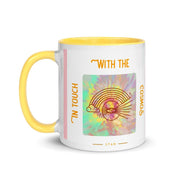 In touch with Cosmos Mug with Color Inside, Outer Space, Milky Way, Spiritual Mug, Cosmos affirmation mug, cosmos energy mug, Cosmos Star Mug, good vibes mug, In Touch with Mug, meditation mug, religious coffee mug, Spiritual Mug, with Color Inside, Yin Yang Mug, yoga mug, zen mug, zen yoga mug - plusminusco.com