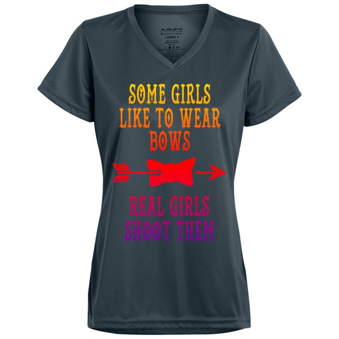 Manche Mädchen tragen gerne eine Schleife. Feuchtigkeitsableitendes T-Shirt – plusminusco.com