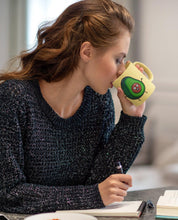 Green Avocado with yellow background Avocado mug, funny avacado mug, avocado lover, avocado coffee mug, with Color Inside avocado coffee mug, avocado gift, avocado gifts, avocado love, avocado lover, avocado lover gift, avocado lover mug, Avocado mug, cute avocado mug, funny avacado mug, i love avocados, vegan mug, yellow background - plusminusco.com