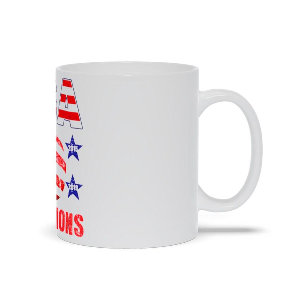Usa Champion Mugs, USA Football Champion, Fourth of July, American Pride, Football, Patriotic Fan, Soccer Player, america, american football, football, football dad svg, football mom, football shirt svg, made in usa, sports, team usa, usa football, usa football team, vintage clothing, vintage jersey - plusminusco.com