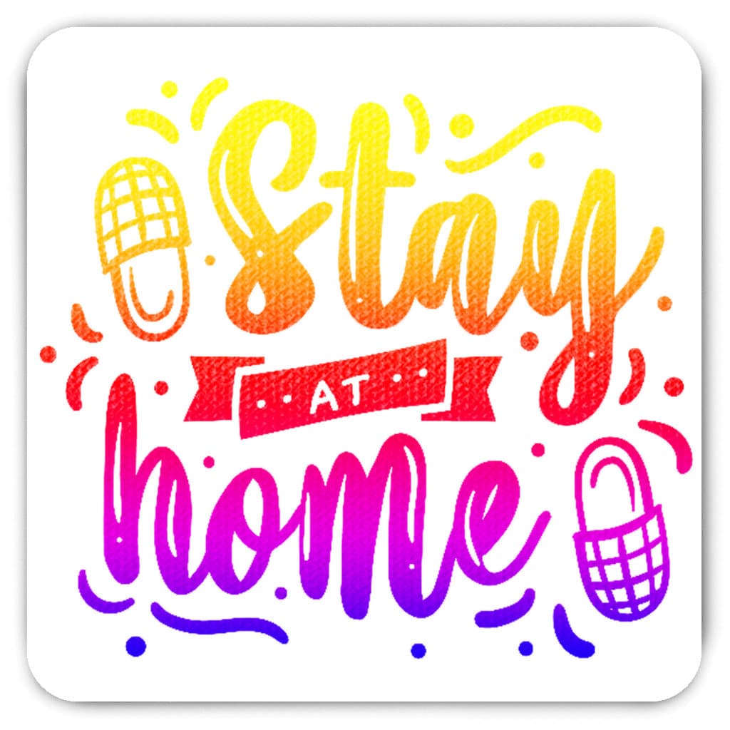 „Stay At Home“-Magnete, „Stay at Home Safe Lifes“ – plusminusco.com
