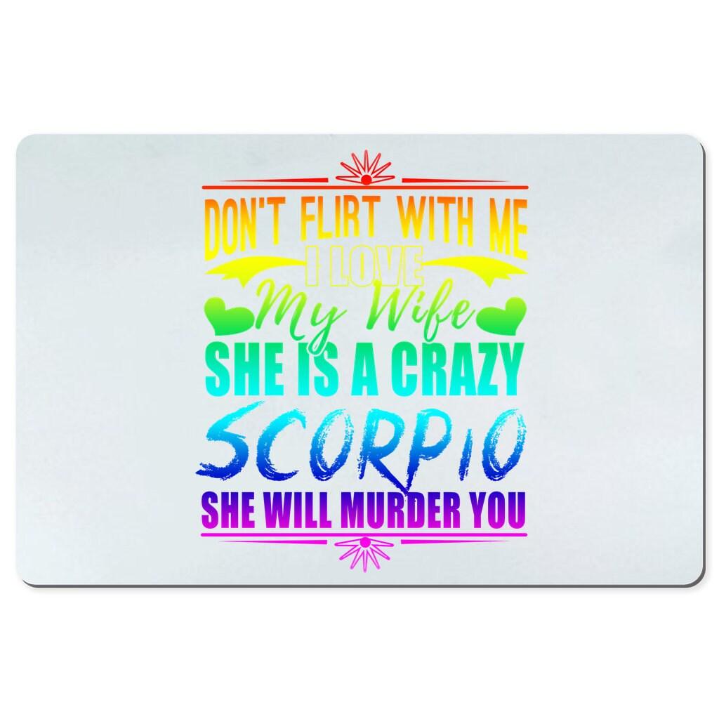 Don&#39;t flirt with me Desk Mats Desk Mats, desk mats for women, flirt with me - plusminusco.com