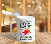 Sleepy Hollow Dead And Breakfast Mugs || Pumpkin Patch Halloween Mug || Headless Horseman Sleepy Hollow 1820 patch mug, Headless horse, Headless Horseman, Headless Pumpkin, horseman mug, Horseman Pumpkin, Horseman Sleepy, primitive headless, pumpkin man, Pumpkin patch, pumpkin patch 1820, Sleepy Hollow, Unisex Horseman - plusminusco.com