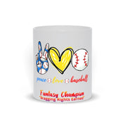 Peace Love Baseball ,Baseball Mug , Baseball Mom,Baseball Birthday Party, Baseball Gifts for Boys Baseball champ, baseball coffee mug, baseball league cup, Baseball Life Mugs, Fantasy baseball, fantasy champion - plusminusco.com