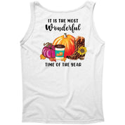 Its the most wonderful time of the year Tank Tops Autumn T-Shirts, fall colors tee, fall tee, fall time of year, its cold outside, Its Fall, its fall yall shirt, its Most wonderful, most wonderful time, pumpkin latte tee, T-Shirts, time of the year tee, wonderful time tee - plusminusco.com