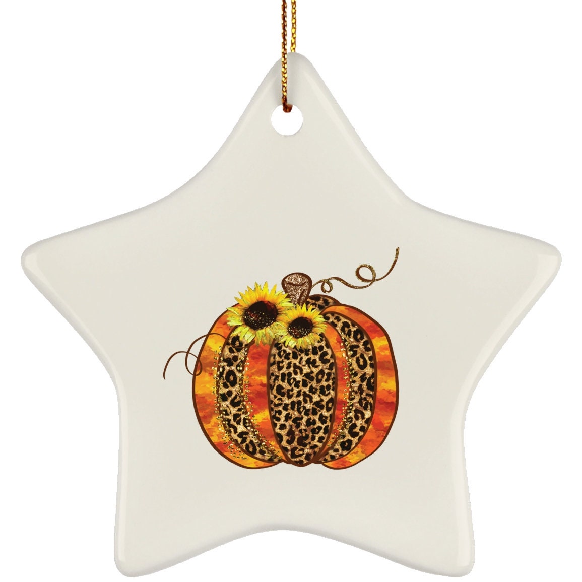 Helovīna ķirbju tēmas keramikas zvaigžņu ornaments, Helovīna dekorēšana, Helovīna kulonu kaklarota, Helovīna ķirbju dizains - plusminusco.com
