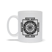 Sacred Geometry, Shri Yantra Mugs , sacred geometry art,Sri Chakra, Shri Yantra geometry mug, mandala mug, metaphysical mug, plusminusco, positivity mug, Sacred Geometry, sacred geometry gift, sacred geometry mug, Sacred Vastu, Shri Yantra Mugs, unique art mug, vastu shastra mug - plusminusco.com