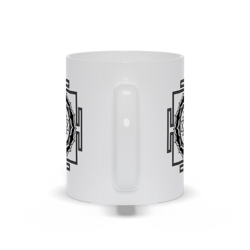 Sacred Geometry, Shri Yantra Mugs , sacred geometry art,Sri Chakra, Shri Yantra geometry mug, mandala mug, metaphysical mug, plusminusco, positivity mug, Sacred Geometry, sacred geometry gift, sacred geometry mug, Sacred Vastu, Shri Yantra Mugs, unique art mug, vastu shastra mug - plusminusco.com