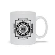 Sacred Geometry, Shri Yantra Mugs , sacred geometry art,Sri Chakra, Shri Yantra geometry mug, mandala mug, metaphysical mug, plusminusco, positivity mug, Sacred Geometry, sacred geometry gift, sacred geometry mug, Sacred Vastu, Shri Yantra Mugs, unique art mug, vastu shastra mug - plusminusco.com