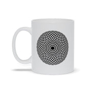 Sacred Geometry, Torus. Yantra Hypnotic Eye Mugs, sacred geometry art Eye Mugs, geometry mug, Hypnotic, mandala mug, metaphysical mug, plusminusco, positivity mug, Sacred Geometry, sacred geometry gift, sacred geometry mug, Sacred Vastu, unique art mug, vastu shastra mug - plusminusco.com