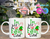 I&#39;m Just So Elfin Cute! Mugs, Holiday, Christmas, Merry Christmas, Holiday Gift, Novelty Item, Funny Christmas Mugs Ceramic Coffee Mug, Christmas Coffee Mug, Christmas gift, Christmas gift idea, Christmas mug, Coffee mug, Custom mug, Decorative Mug, Elfin Cute Mug, Enamel mug, Funny Xmas Mug, Holiday gift, Personalized mug - plusminusco.com