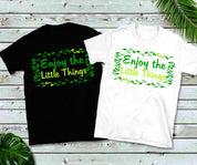 Enjoy The Little Things marškinėliai – plusminusco.com