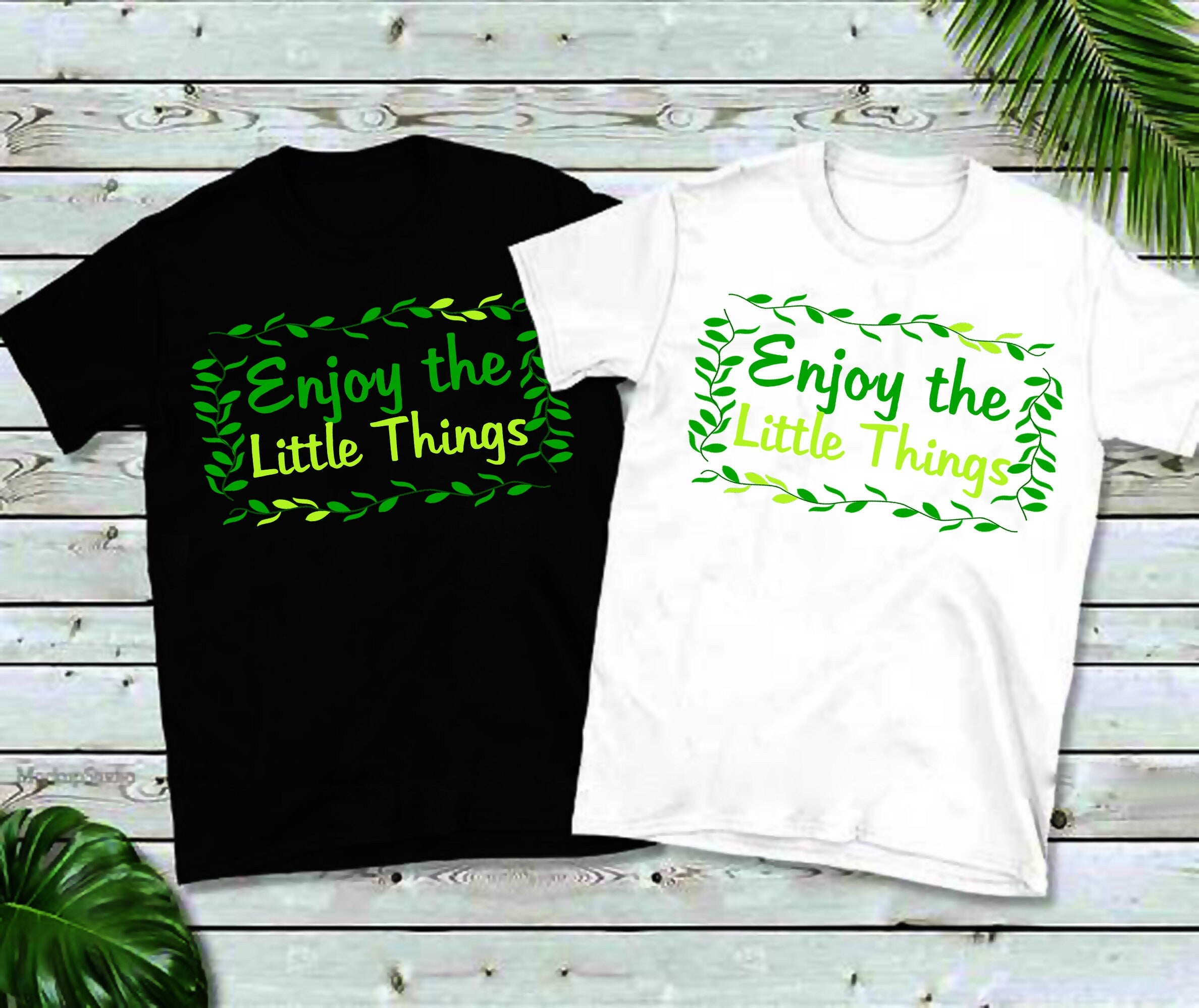 Enjoy The Little Things T-krekli - plusminusco.com