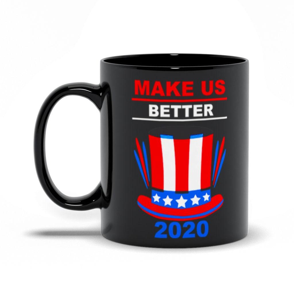 Make Us Better 2020 Black Mugs Bird Lover Gift, Bird Watcher Gift, Buy 2 and get 50, Cardinal Christmas, ChristMAS Present, Favorite Ho, Ho Ho Ho Santa, Plusminusco, Red Cardinal, Santa Xmas gift, XMAS Present - plusminusco.com