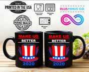 Make Us Better 2020 Black Mugs Bird Lover Gift, Bird Watcher Gift, Buy 2 and get 50, Cardinal Christmas, ChristMAS Present, Favorite Ho, Ho Ho Ho Santa, Plusminusco, Red Cardinal, Santa Xmas gift, XMAS Present - plusminusco.com
