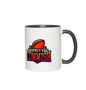Respect The Commish Accent Mugs,American Football Mug - Football Fan Gift - Football Mug - Football Season Gift - Game On american football, canada thanksgiving, Commissioner Draft, commissioner mug, fantasy football, fantasy football com, Fantasy NFL 2020, Fantasy NFL Draft, football fan, Football Tshirt, Respect the commish, The Commish tee, us thanksgiving - plusminusco.com