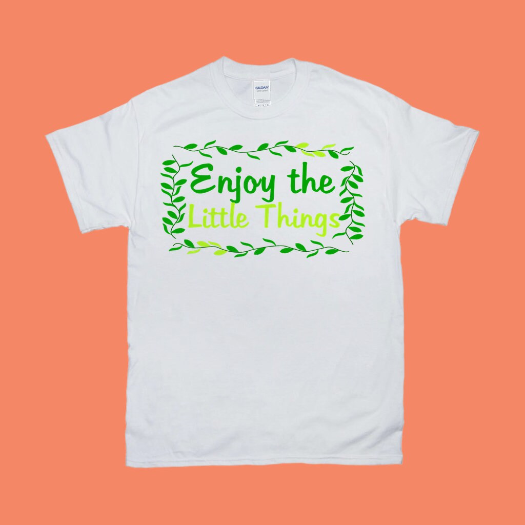 Genießen Sie die Little Things-T-Shirts - plusminusco.com