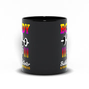 Body Building Center Gym And Fitness Black Mugs,Men&#39;s Weight Lifting, Athletic T-Shirt, Gym Workout, Fitness Sports Athletic T-Shirt, Fitness, Fitness Sports, Gym, Gym Workout, gymn workout, Men's Athletic, Men's Weight Lifting, Sports, T-Shirt, Weight Lifting, Workout - plusminusco.com