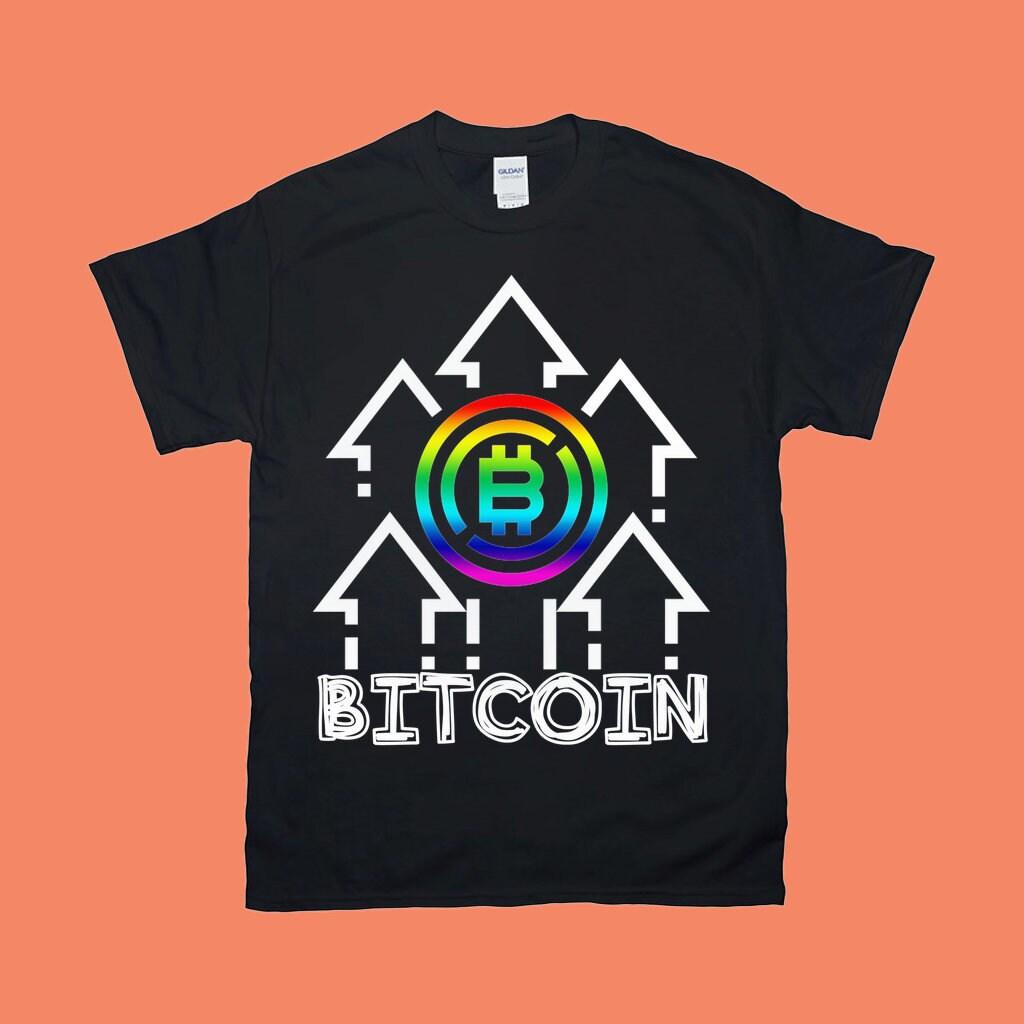 Bitcoin Graphic Shirt, Crypto Shirt, Bitcoin Tee Shirt, Investor Shirt, Digital Money, Statement Shirt, BTC T-shirt, Cryptocurrency Shirt - plusminusco.com