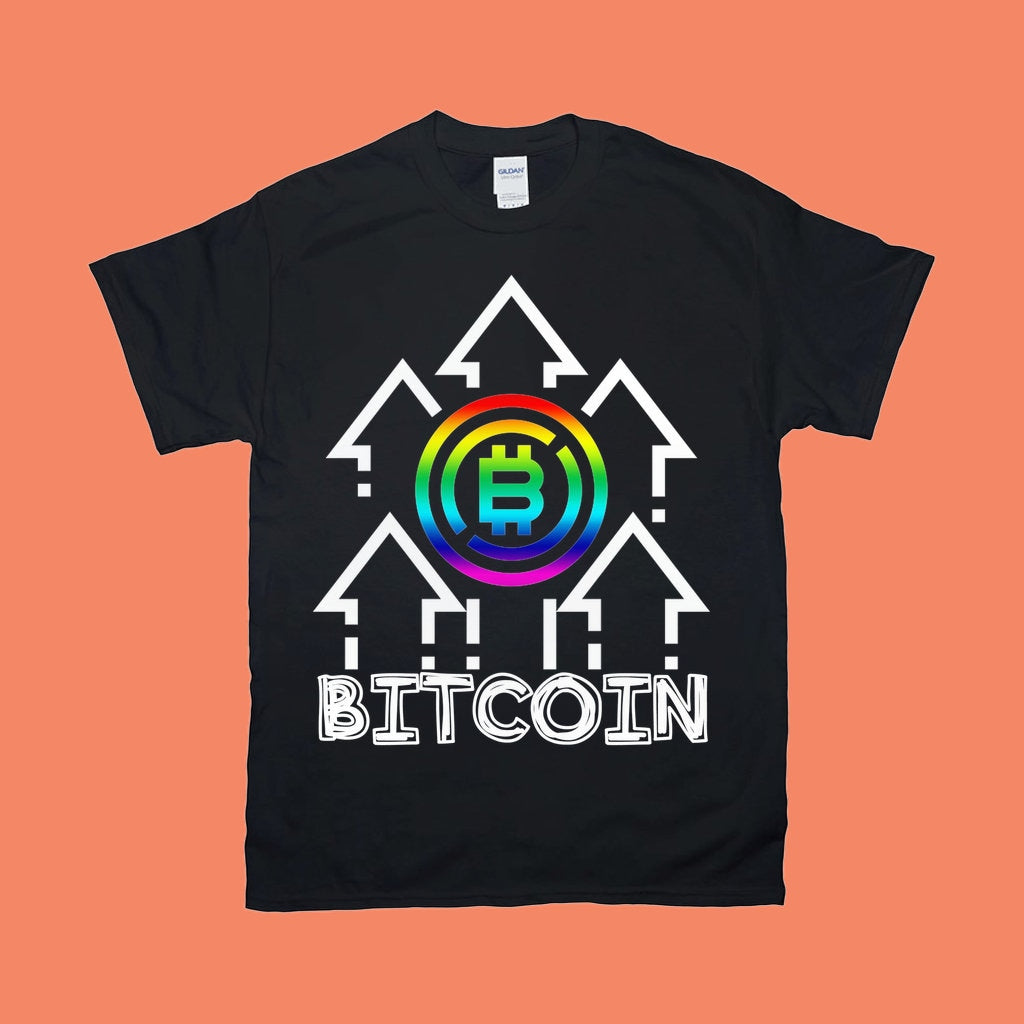 Bitcoin Graphic Shirt, Crypto Shirt, Bitcoin Tee Shirt, Investor Shirt, Digital Money, Statement Shirt, BTC póló, Cryptocurrency Shirt - plusminusco.com