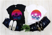 Μπονσάι Whisperer | Retro Sunset T-Shirts - plusminusco.com