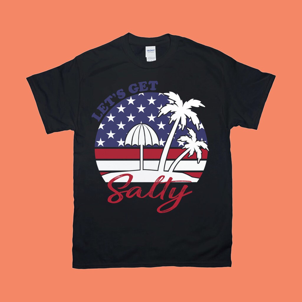 Ας πάρουμε αλμυρό | Μπλουζάκια με αμερικανική σημαία - plusminusco.com