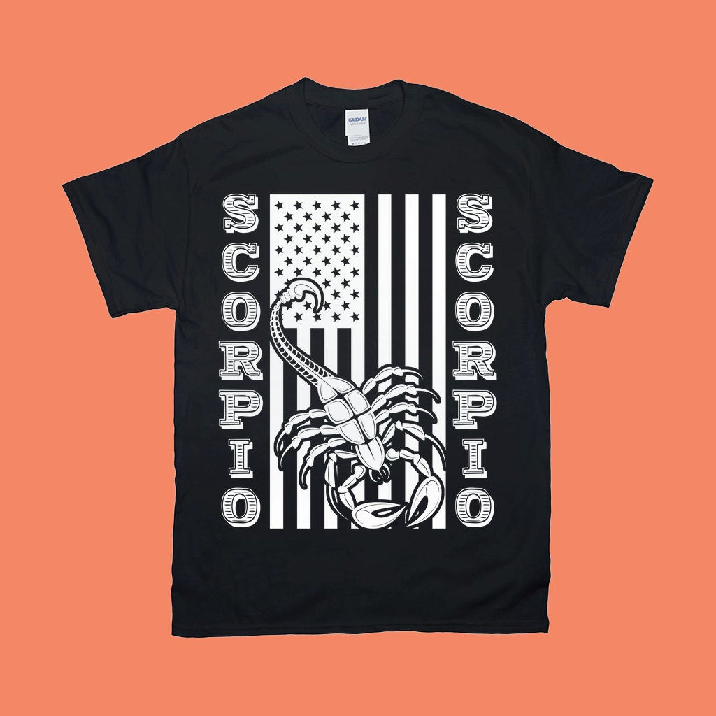 Scorpion | T-shirts drapeau américain, Scorpion, Zodiaque Scorpion, Cadeau Scorpion, Zodiaque Scorpion, Cadeau pour Scorpion, Scorpion - plusminusco.com