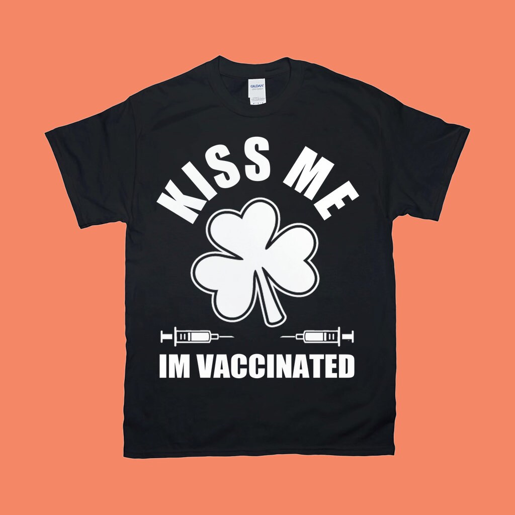 „Bučiuok mane paskiepytas“ marškinėliai, „Pro Vaccine“, „Pro Science“, „Retro“, „Juokingi skiepų marškinėliai“, „Apkabink mane, aš esu paskiepytas“, „Skiepų supratimas“, - plusminusco.com