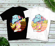 Elephant In Pjs Beach Colors | Kid's Shirt, Sleepover Party Shirt African Elephant, Animal Lovers, colorful elephant, Cute Animal Shirt, Cute elephant, elephant, Elephant In Pjs, elephant shirt, Elephant T-shirt, funny kids shirt, gift for kids, kid's graphic shirt, kids shirt - plusminusco.com