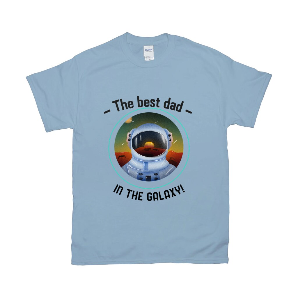 T-Shirts The Best Dad In The Galaxy, αστείο δώρο για τη γιορτή του πατέρα, αστείο πουκάμισο Star Wars, Darth Vader and Leia, Star Wars Family - plusminusco.com