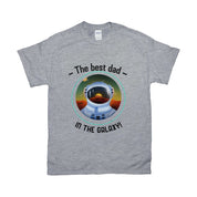 Galaxy parima isa T-särgid, naljakas isadepäeva kingitus, naljakas Star Warsi särk, Darth Vader ja Leia, Tähesõdade perekond – plusminusco.com
