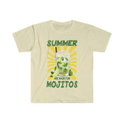 الصيف مصنوع لتي شيرت موهيتو || قميص موهيتو للمشروبات الصيفية || شرب الكحول المحملة || قميص للشاطئ || تيشيرت حفلة الصيف - plusminusco.com