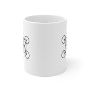 Sacred Geometry, Metatrons Cube Mugs , Sacred Geometry Art White Ceramic Mug - plusminusco.com