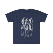 Triple Bike Tee, Cycling Shirts, Biking, Bike Lover vneck, Cycling clothes, Bike Gift, Bike Shirt, Bicycle tshirt, Bike t-shirt, Cycling - plusminusco.com