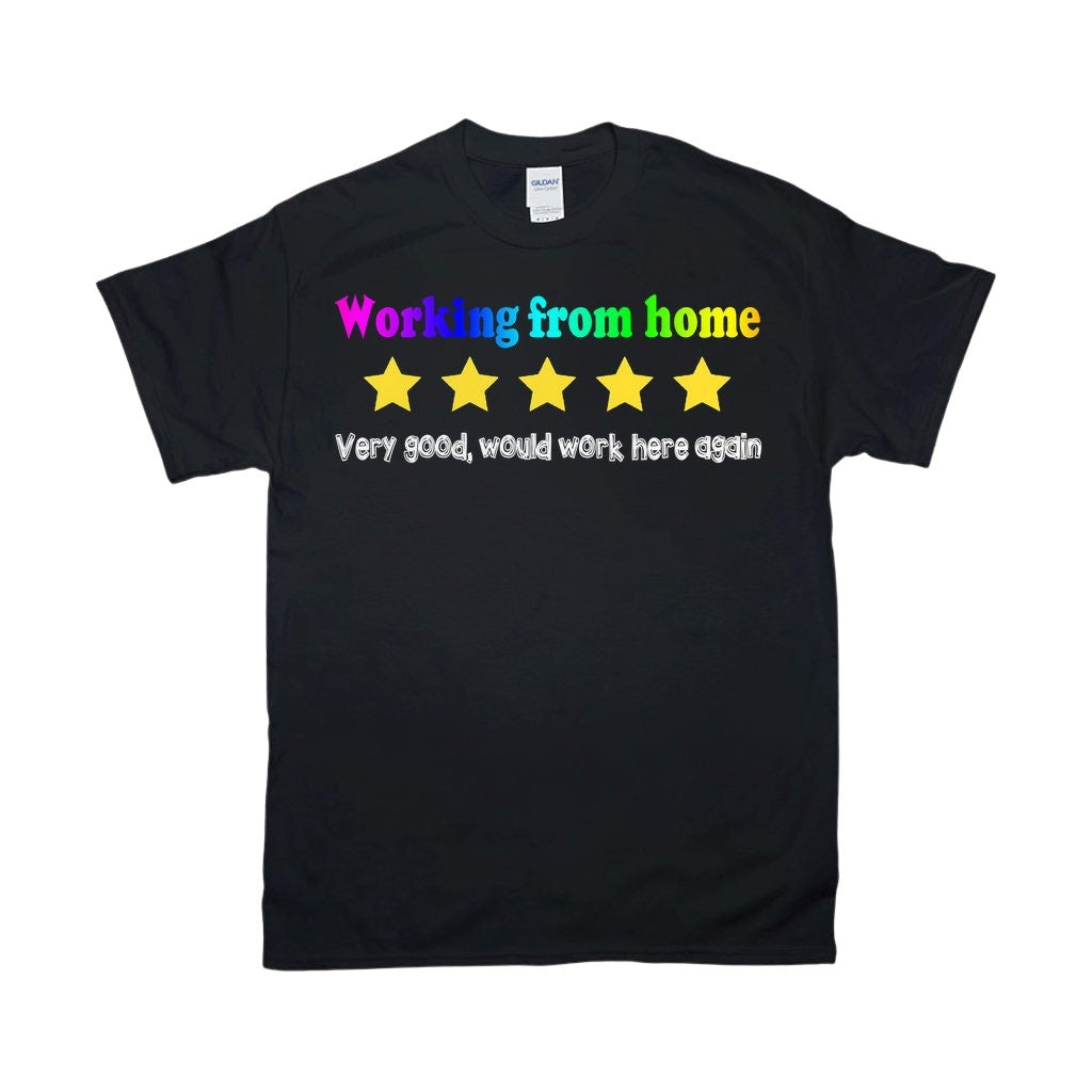 Vtipné tričká na prácu z domu,tričká do domácej kancelárie, virtuálne pracovné tričká,domáca kancelária | Pracovný darček | Domáci pracovný darček | Darček pre ňu pre neho - plusminusco.com