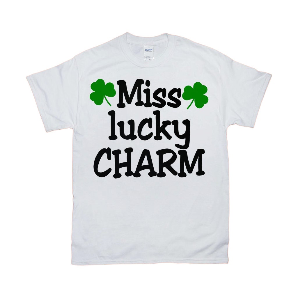 Mister Lucky Charm T-Shirts, Couple St. Patrick&#39;s Day T-shirt, St. Patrick&#39;s Day, Miss Lucky Charm, Funny St Patrick Tee, Lucky in Love - plusminusco.com