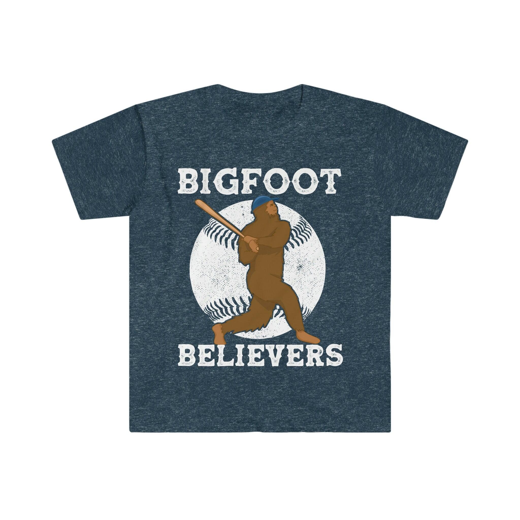Camisetas de béisbol Bigfoot Believers, camiseta de béisbol Bigfoot / regalo de Bigfoots / deporte de béisbol Yeti Sasquatch, equipo deportivo / monstruo aterrador - plusminusco.com