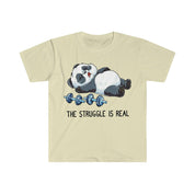 The Struggle Is Real Panda Tyngdlyftning T-shirts, Tyngdlyftning Fitness Gym Rolig T-shirt, Träningströja, Fitness Shirt Beast mode vikt, Fitness rolig, Fitness Gym, Fitness Shirt, rolig sarkastisk gympa, Rolig T-shirt, gymn träningströja, panda kamp, ​​kamp är verklig, T-shirt, t-shirts, Tyngdlyftning, tyngdlyftande panda, tyngdlyft-t-shirt, Träningströja - plusminusco.com