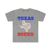 Texas Bound | „Texas Places“ marškinėliai | Teksaso žemėlapio marškinėliai, persikėlimas į Ostiną , Sveiki atvykę į Texas Gift, Texas Bound, Nauja Teksase, Perėjimas prie DFW Beat Biden mokesčių padidinimas, Biden mokesčių planas, pakrantės liberalas, Hiustonas, persikėlimas į Ostiną, persikėlimas į DFW, Moving To Texas, Moving to Texas Mug, New in Texas, Respublikonų, Tee, Tees, Texas bound, Texas Girl, Teksaso respublikonų in - plusminusco.com