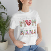 私にはママとナナ、そして私は両方の称号を持っています、母、祖母、Tシャツ、母の日ギフトシャツ - plusminusco.com