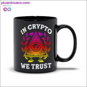 In CRYPTO We Trust Black Mugs — plusminusco.com